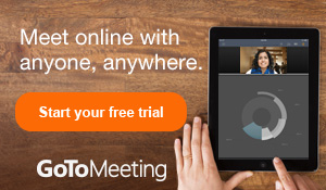 Try GoToMeeting free for 30 days | www.gotomeeting.com.