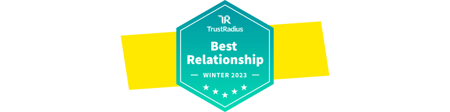 TrustRadius Best Relationship Winter 2023