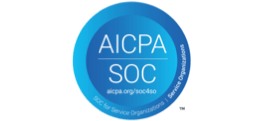 Logotipo de AICPA SOC2 Tipo II y AICPA SOC3