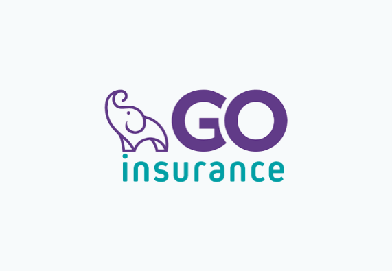 Uma imagem exibindo o logotipo da empresa Go Insurance.