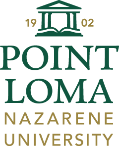 Point Loma Nazarene University logo.