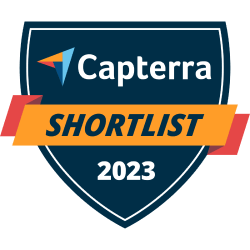 Capterra Shortlist 2023.
