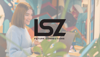 Logotipo da LSZ Future Connections.